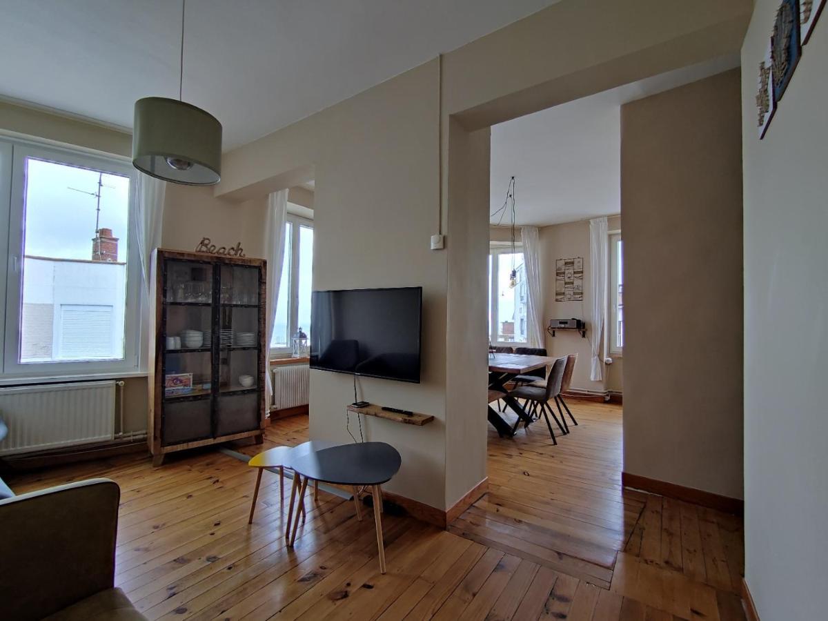 Apt 6 Pers. Duplex Vue Mer Avec Charme De L'Ancien Bray-Dunes Eksteriør billede